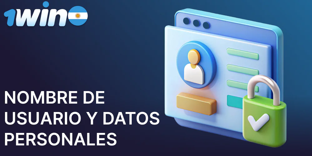 Políticas de 1win en materia de nombres de usuario y datos personales en Argentina