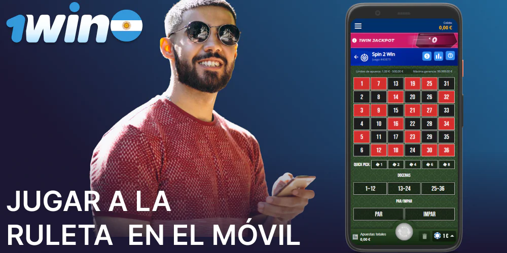 Las opciones para jugar a la ruleta 1win en dispositivos móviles