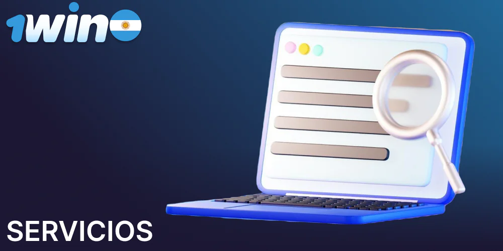 Los servicios presentados en 1win para los jugadores de Argentina