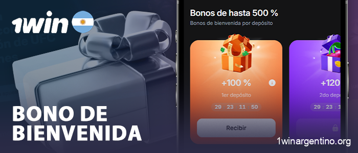 Reciba un bono de bienvenida en la aplicación 1Win Argentina