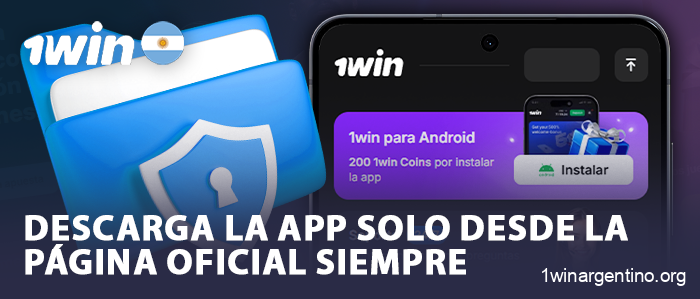 Aplicación 1Win de fuente oficial para usuarios argentinos
