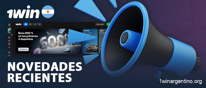 Noticias para los usuarios argentinos en el casino 1win