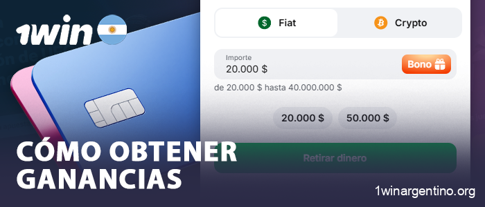 Retirar dinero del casino online 1Win