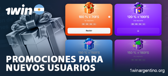 Consigue un bono de bienvenida en el casino 1Win: hasta un 500 %