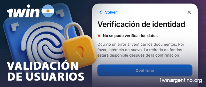 Proceso de verificación de identidad en el casino 1Win para residentes en Argentina